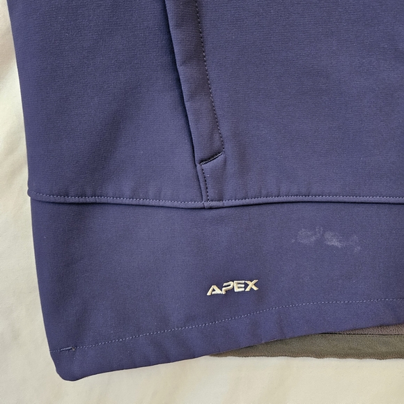 The North Face Apex Vest Mens M Navy Blue Fleece Lined Outdoor Activewear - Picture 9 of 12